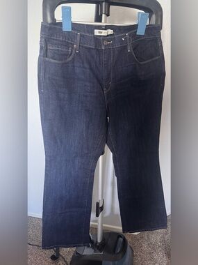 Levi's Straight Leg Jeans in Dark Indigo